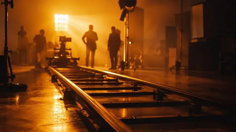 轨道推车的稳:一条路要铺半天 配图